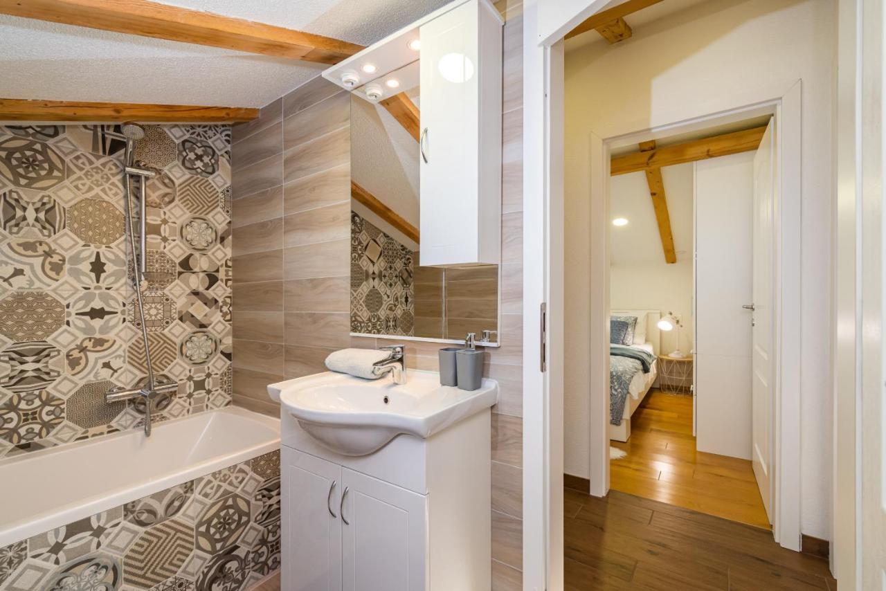 Stone villa Miandri Sukošan Esterno foto